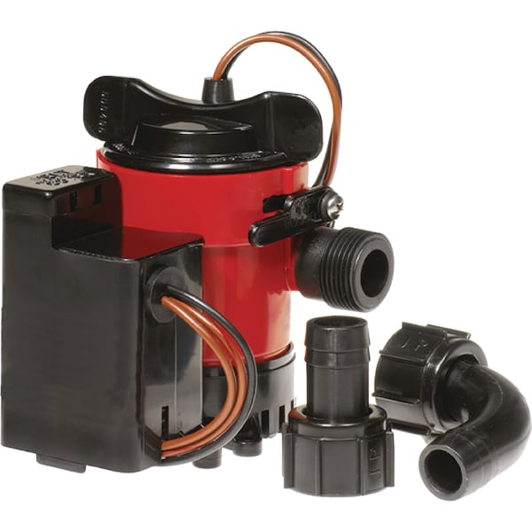 Cartridge Combo Bilge Pump 1000GPH, 12V